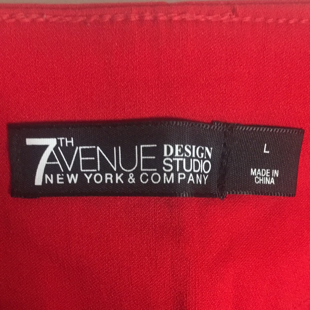 7TH AVENUE CROPPED PANT SIZE L PULL ON - Picture 3 of 3